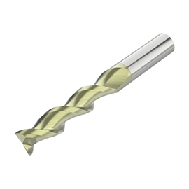 0.5000" Diameter x 0.5000" Shank 2-Flute Long ANF Coated Carbide Square End Mill product photo