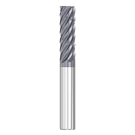 3/4" Diameter x 3/4" Shank 7-Flute Standard AlTiN Coated Carbide Roughing End Mill product photo