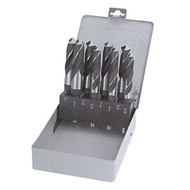 8pc H.S.S. Fractional Prentice Drill Bit Set In Metal Case product photo