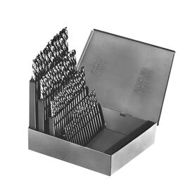 60pc H.S.S. Taper Length Wire Gauge Drill Bit Set product photo