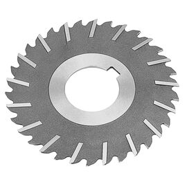 7" x 3/16" x 1-1/4" Bore H.S.S. Staggered Tooth Slitting Saw product photo