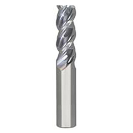 16mm Diameter x 16mm Shank 3-Flute Short TiCN Coated Carbide Square End Mill product photo
