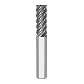 8mm Diameter x 8mm Shank 6-Flute Short AlTiN Coated Carbide Square End Mill product photo