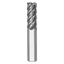 0.5625" Diameter x 0.5625" Shank 5-Flute Standard AlTiN Coated Carbide Square End Mill product photo