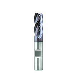 0.5000" Diameter x 0.5000" Shank 4-Flute Standard AlTiN Coated Carbide Square End Mill product photo