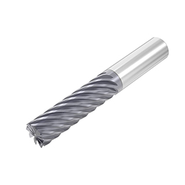 5/8" Diameter x 5/8" Shank 9-Flute Standard Length AlTiN Coated Carbide End Mill product photo