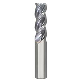 3/16" Diameter x 3/16" Shank 3-Flute Standard Length TiCN Coated Carbide End Mill product photo