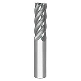 0.3125" Diameter x 0.3125" Shank 5-Flute Short AlCrN Coated Carbide Square End Mill product photo