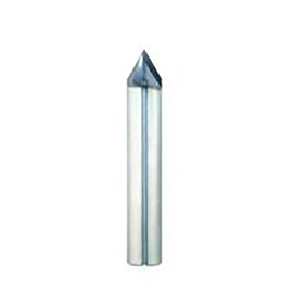 1/4" 60 Degree TiAlN Coated Carbide 4-Flute Chamfer Mill product photo