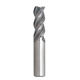 1/4" Diameter x 1/4" Shank 3-Flute Standard Length TiCN Coated Carbide End Mill product photo