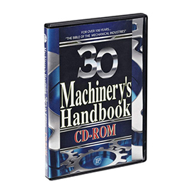 30th Edition Machinery's Handbook CD-ROM product photo