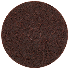 4-1/2" Diameter x 7/8" Hole Medium XC Maroon Disc Premium Surface Conditioning Disc product photo