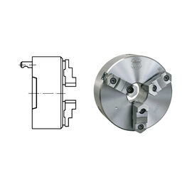 630mm D-15 3-Jaw Steel Body Scroll Chuck With 2pc Hard Reversible Jaws (Set) product photo