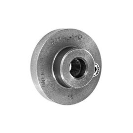 Semi-Machined 1"-10 Threaded Mount Adapter For 5" Self-Centering Lathe Chucks product photo