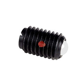 M12x1.75 Te-Co Nylon Nose Carbon Steel Body Standard End Ball Plunger product photo