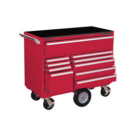 43-3/4" 10 Drawer Roller Cabinet With 10" Center Wheel Axle product photo