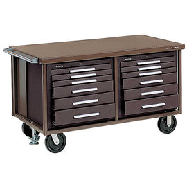 60-7/8" 12 Front Drawer Kennedy Roller Cabinet product photo