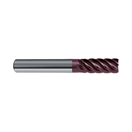 3115 (12.7mm) 1/2" RF100SF 6-Flute Firex Coated Variable Helix Carbide End Mill product photo