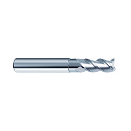 4265 (12.7mm) 1/2" RF100A Bright 3-Flute Variable Helix Carbide End Mill product photo