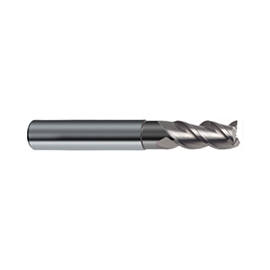 3472 (5.0mm) RF100A 3-Flute Variable Helix Carbide End Mill For Aluminum product photo