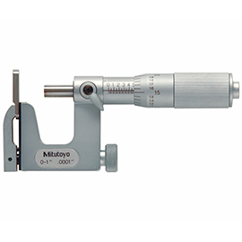 0-1" x 0.0001" Mitutoyo Uni-Mike Interchangeable Anvil Micrometer product photo