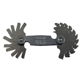 21 Leaf 0.4-7mm Mitutoyo Screw Pitch Gauge product photo