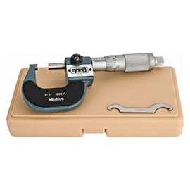 0-1" x 0.0001" Outside Micrometer With Digit Counter product photo