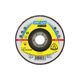 4-1/2" x 7/8" 120 Grit Abrasive Mop Disc SMT624 product photo