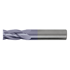 3/64" Diameter x 1/8" Shank, 4-Flute TiAlN Coated Carbide Square Shoulder End Mill product photo