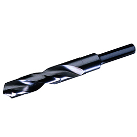 9/16" Diameter 1/2" Shank High Speed Steel Reduced Shank Drill Bit product photo
