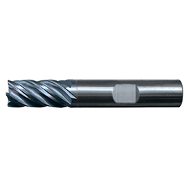 3/16" Diameter x 3/16" Shank, 5-Flute AP/MAX Coated Carbide Variable Index Square Shoulder End Mill product photo