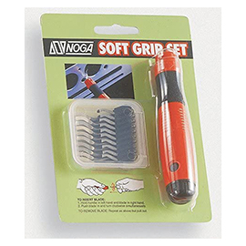 Noga Soft-Grip Set - Soft-Grip Handle, 11pcs S100, 11pcs N10 Blades product photo