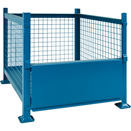 Bulk Stacking Container, 40.5" W x 48.5" D x 30" H, 3000 lbs. Capacity product photo