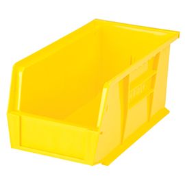 5-1/2" W x 5" H x 10-7/8" D Stack & Hang Bin, Yellow product photo