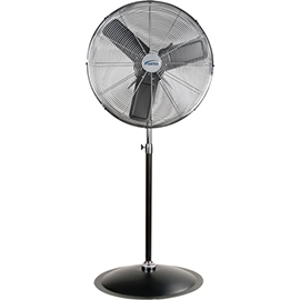 26" Light Industrial-Duty Air Circulating Pedestal Fan, 3 Speed product photo