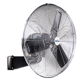 26" Light Industrial-Duty Air Circulating Wall Mount Fan, 3 Speed product photo