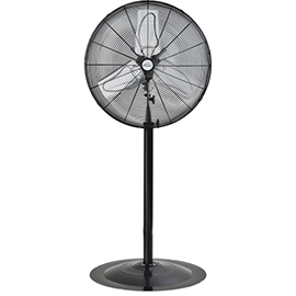 24" Oscillating Pedestal Fan, Heavy-Duty, 2 Speed product photo