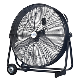 24" Light Industrial Direct-Drive Slim Drum Fan, 3 Speed product photo