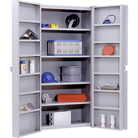 38" W x 24" D x 72" H Deep Door Storage Cabinet, 4 Shelves product photo