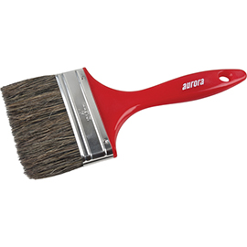 4" AP300 Series Paint Brush, Natural Bristles, Plastic Handle product photo