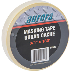 18 mm (3/4") x 55 m (180') General Purpose Masking Tape, Beige product photo