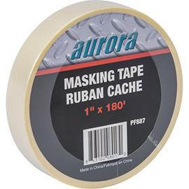 24 mm (1") x 55 m (180') General Purpose Masking Tape, Beige product photo