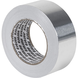 48 mm (1-7/8") x 45.7 m (150') Aluminum Foil Tape, 1.5 mils Thick product photo