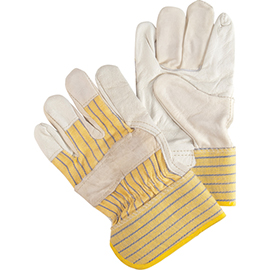 Standard Quality Fitters Gloves, Large, Grain Cowhide Palm product photo