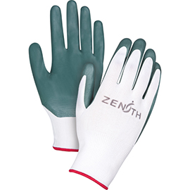 Lightweight Coated Gloves, Large/9, Nitrile Coating, 13 Gauge, Polyester Shell Pair product photo
