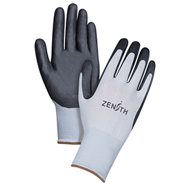 Lightweight Gloves, Large/9, Foam Nitrile Coating, 13 Gauge, Polyester Shell Pair product photo