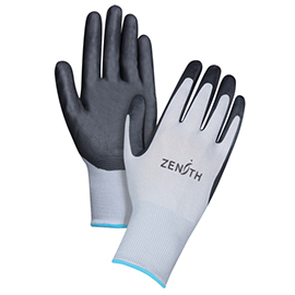 Lightweight Gloves, X-Large/10, Foam Nitrile Coating, 13 Gauge, Polyester Shell Pair product photo