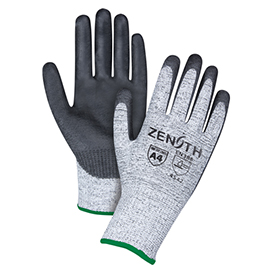 Coated Gloves, Size Medium/8, 13 Gauge, Polyurethane Coated, HPPE Shell, EN 388 Level 5/ANSI/ISEA 105 Level 4 product photo
