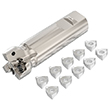 SQUARE6-08-1.5PKIT 1.5" Diameter 3-Flute Indexable Square Shoulder End Mill Kit product photo