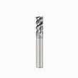 4mm Diameter x 6mm Shank 4-Flute Short SIRON-A Coated Carbide Square End Mill product photo
